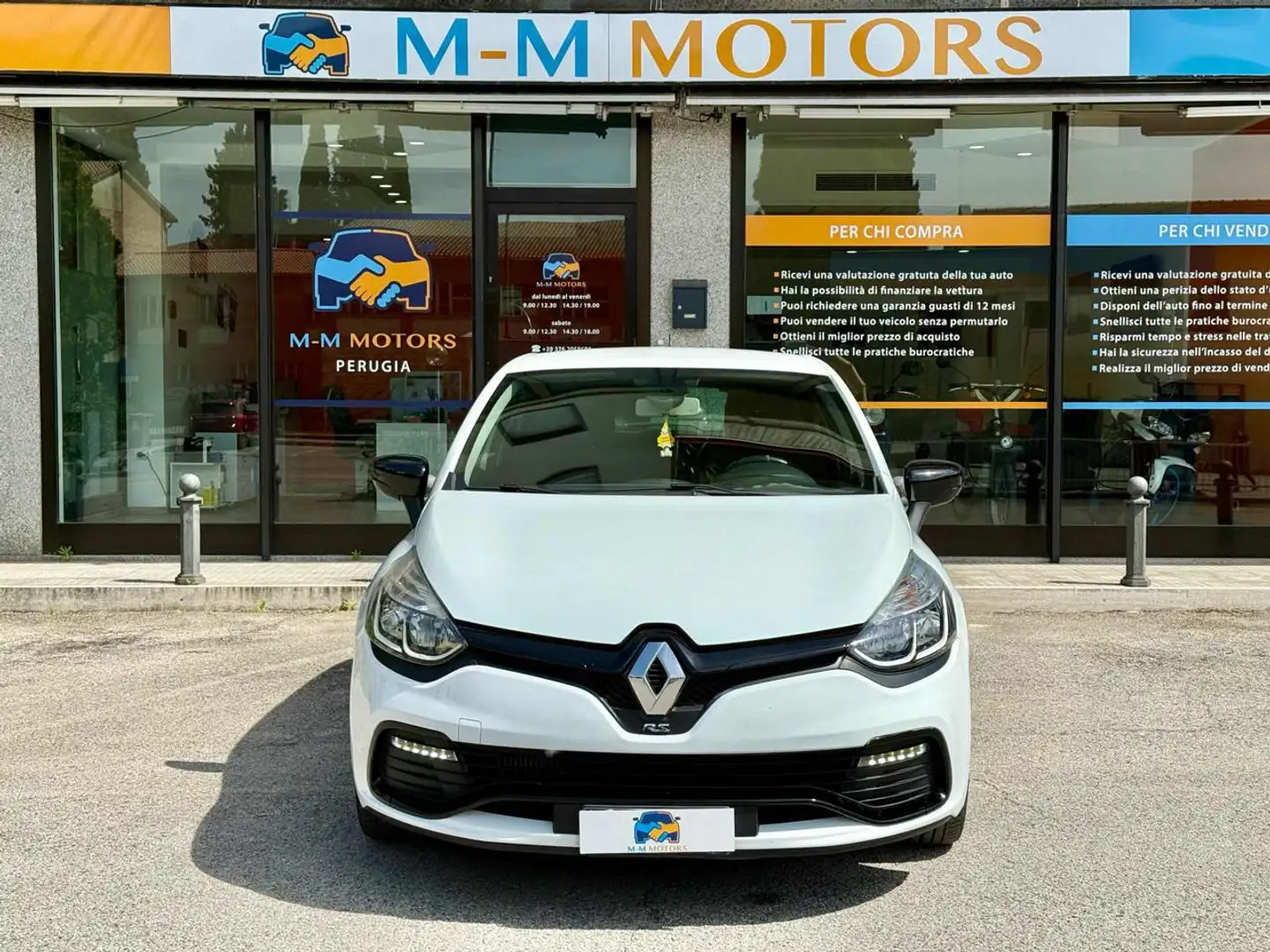 Renault Clio 1.6 T 200CV EDC 5 porte R.S. Weiß - 2