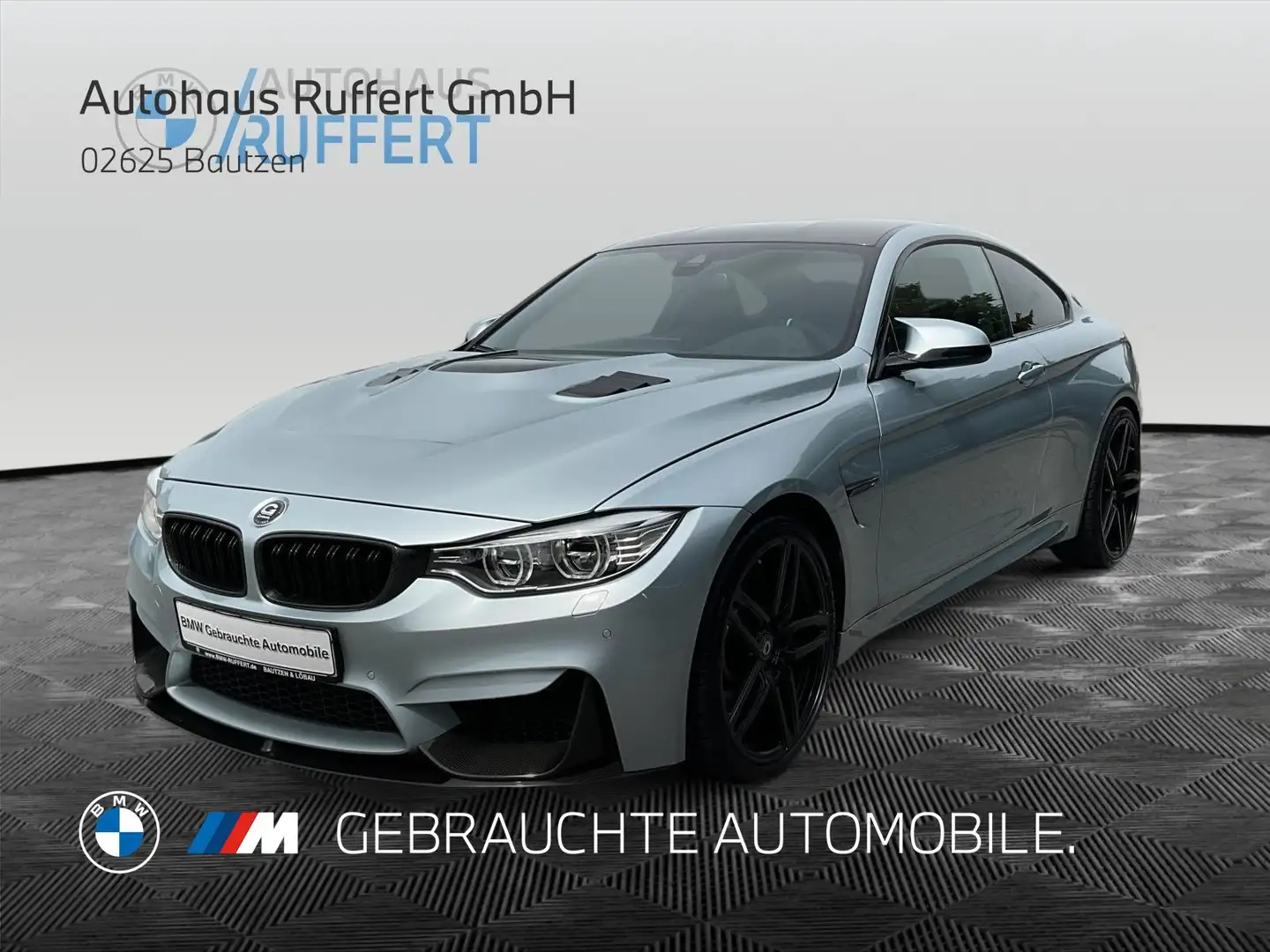 BMW M4 Coupé Head-Up HiFi LED WLAN Navi Prof. Shz Grey - 1