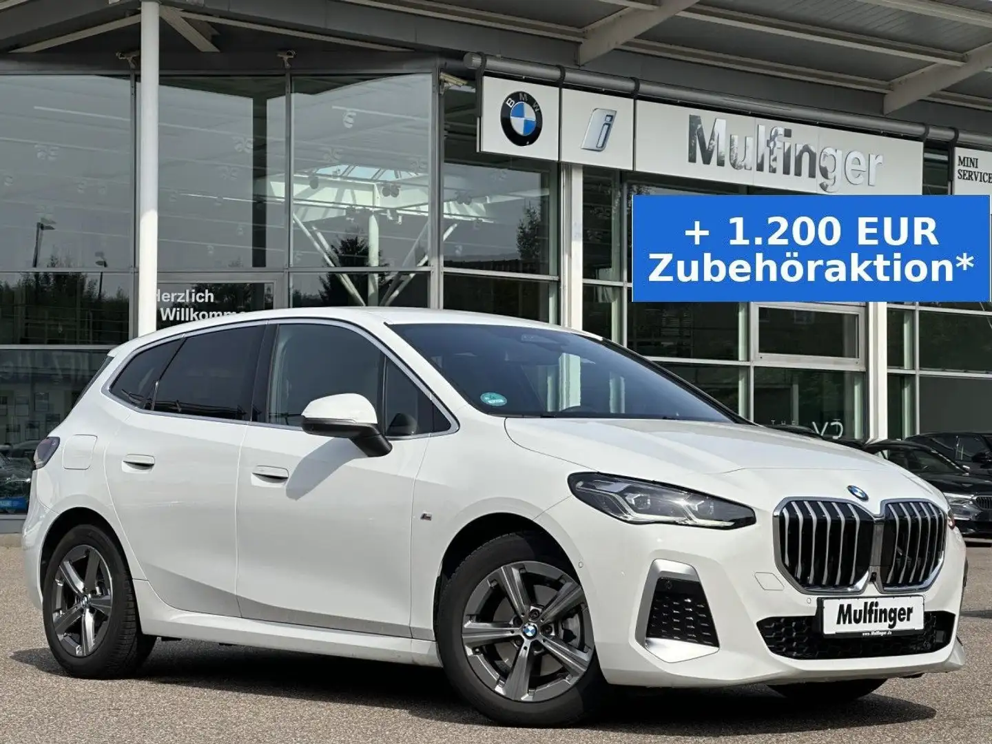 BMW 220 i AT M Sport HUD ACC SuView.Lenkh.AktivSitz. Blanco - 2