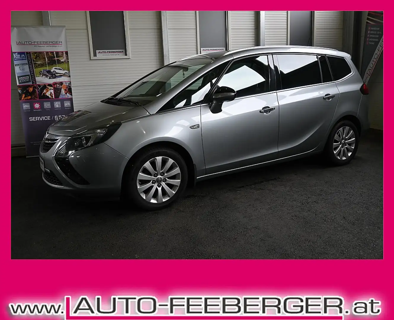Opel Zafira Tourer 2,0 CDTI Ecotec Cool&Sound Gris - 1