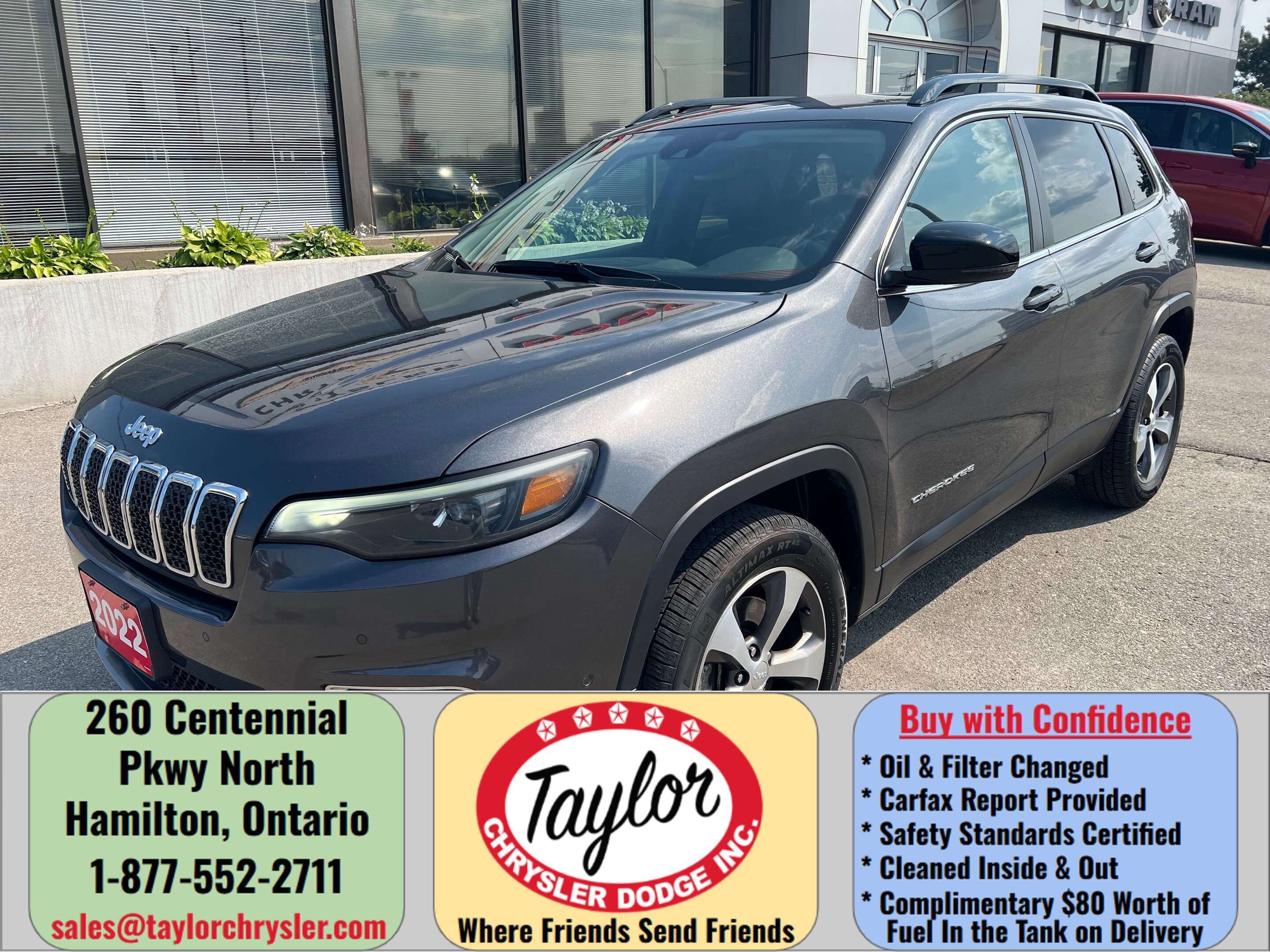  2022 Jeep Cherokee Limited 4WD   