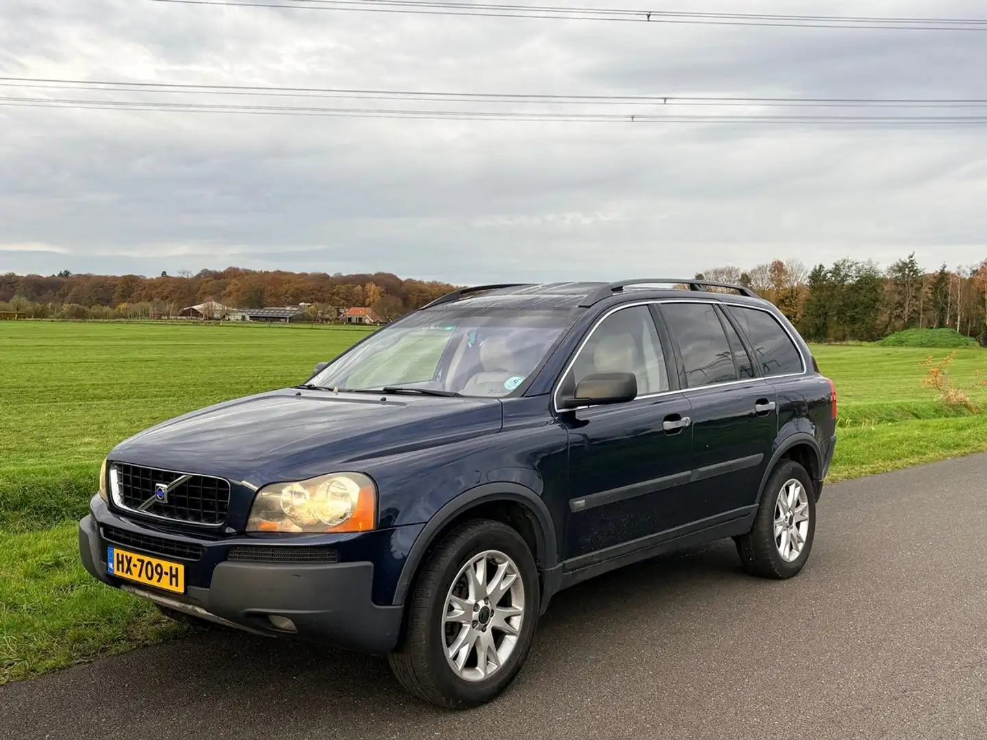 Volvo XC90 2.5 T Exclusive 7-p. Aut., Leer, Dak, Cruise, ECC Azul - 2
