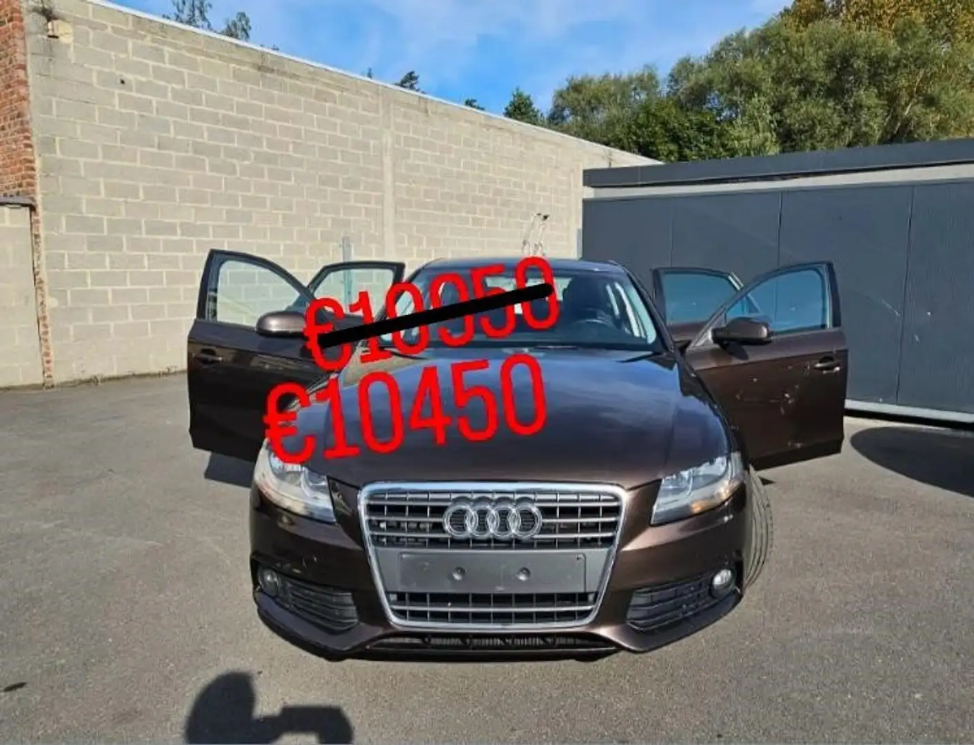 Audi A4 1.8i TFSI*VERWARMDE ZETEL KEYLESS LEDER BLUETH Brun - 1