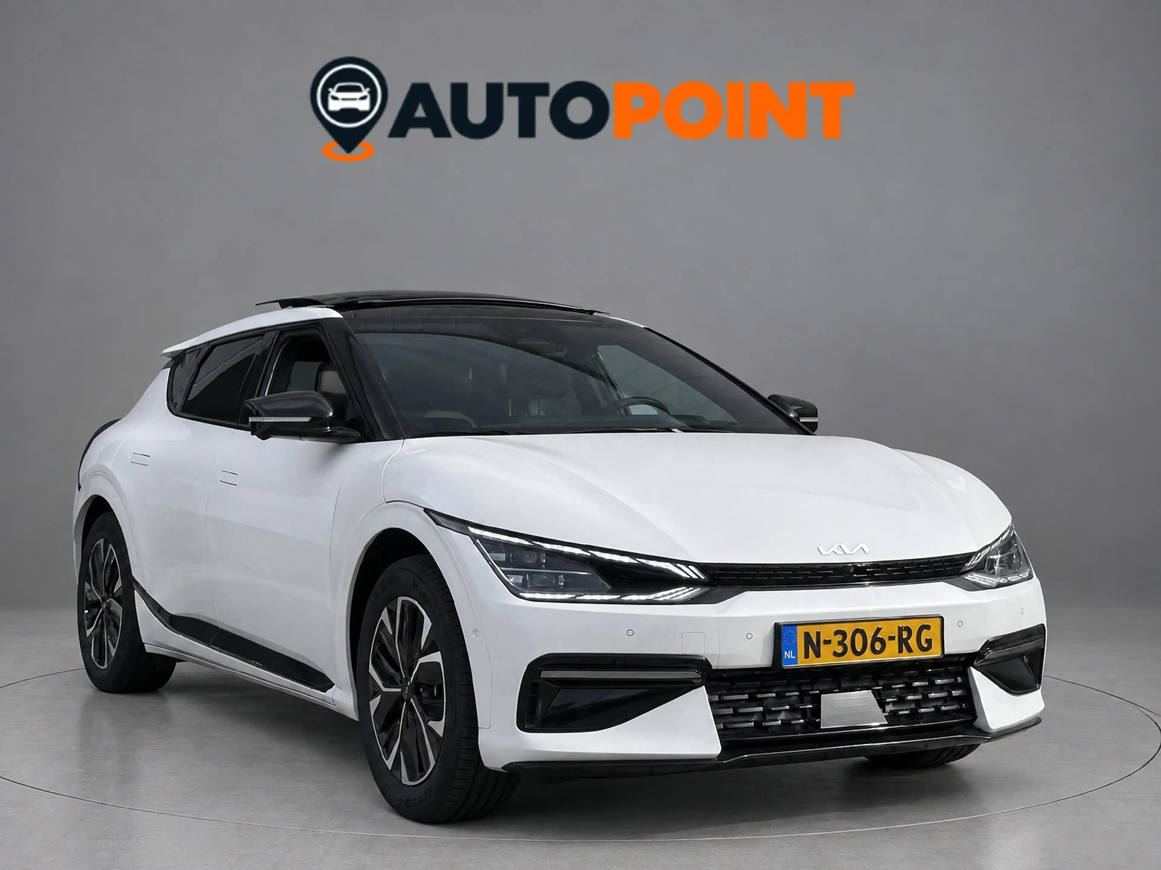 Kia EV6 GT-Line 77.4 kWh SOH 100% PANO DEALER OND KIA GARA — photo 3