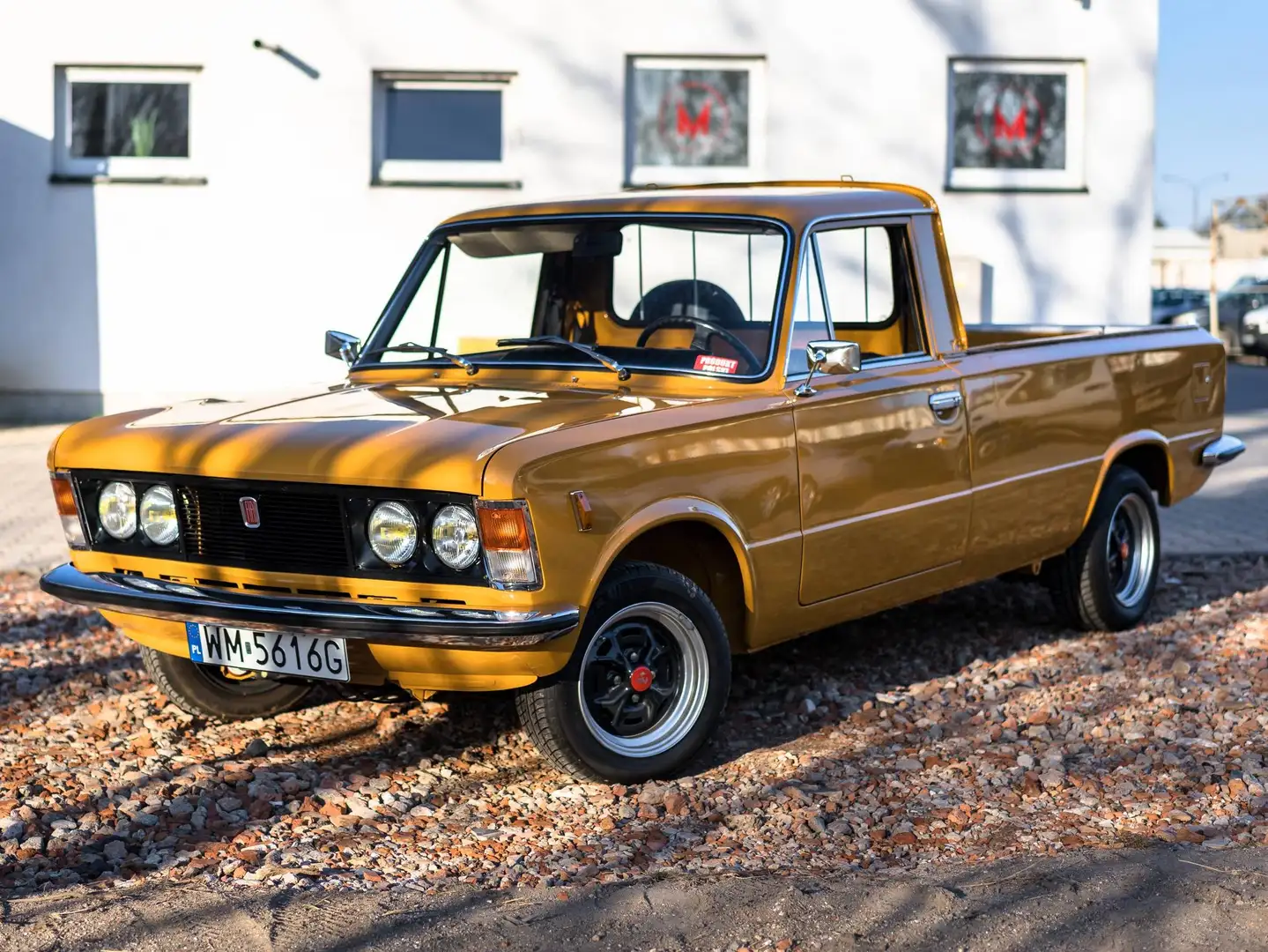 Fiat 125 PICK-UP Gelb - 1