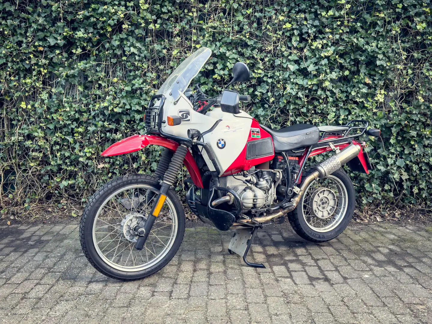 BMW R 80 R 80 GS Paris Dakar Tour Motor Blanco - 1