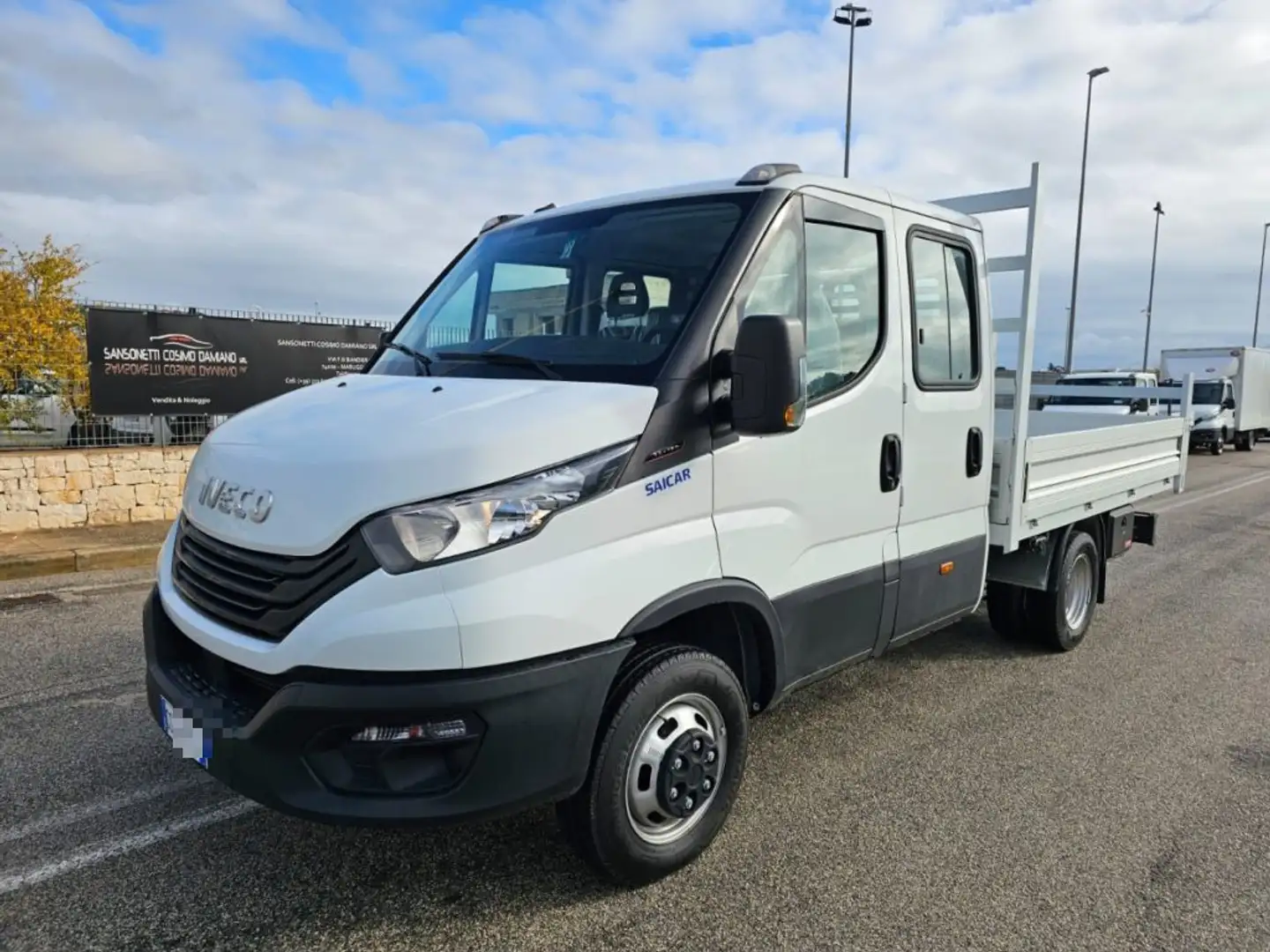Iveco Daily 35C16 BTor 3.0 P.3450 DC 7 posti NUOVO Blanc - 1
