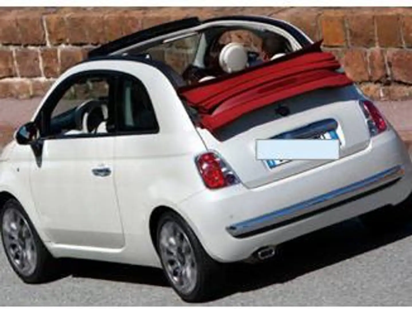 Fiat 500C 1.2 8V 69 ch S Білий - 1