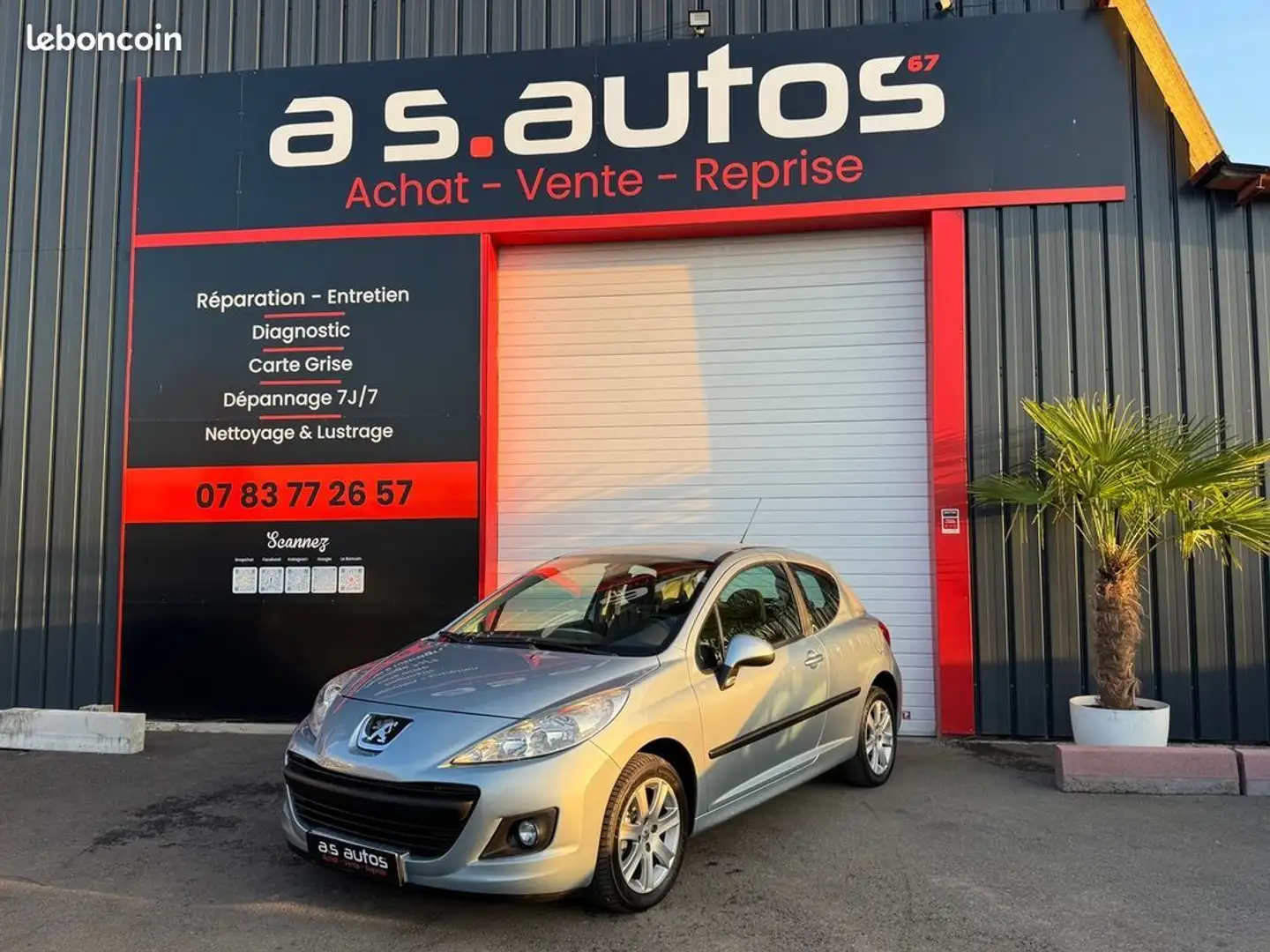 Peugeot 207 1.4 I 75 CV PHASE 2 DISTRIBUTION NEUF CLIM FERMETURE CENTRALISER Blauw - 1