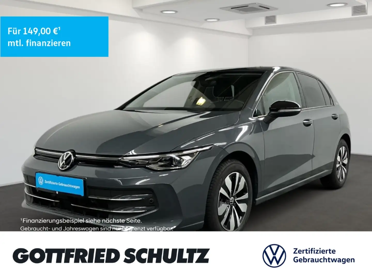 Volkswagen Golf VIII 1.5 TSI LED NAV AHK ACC Goal Grau - 1