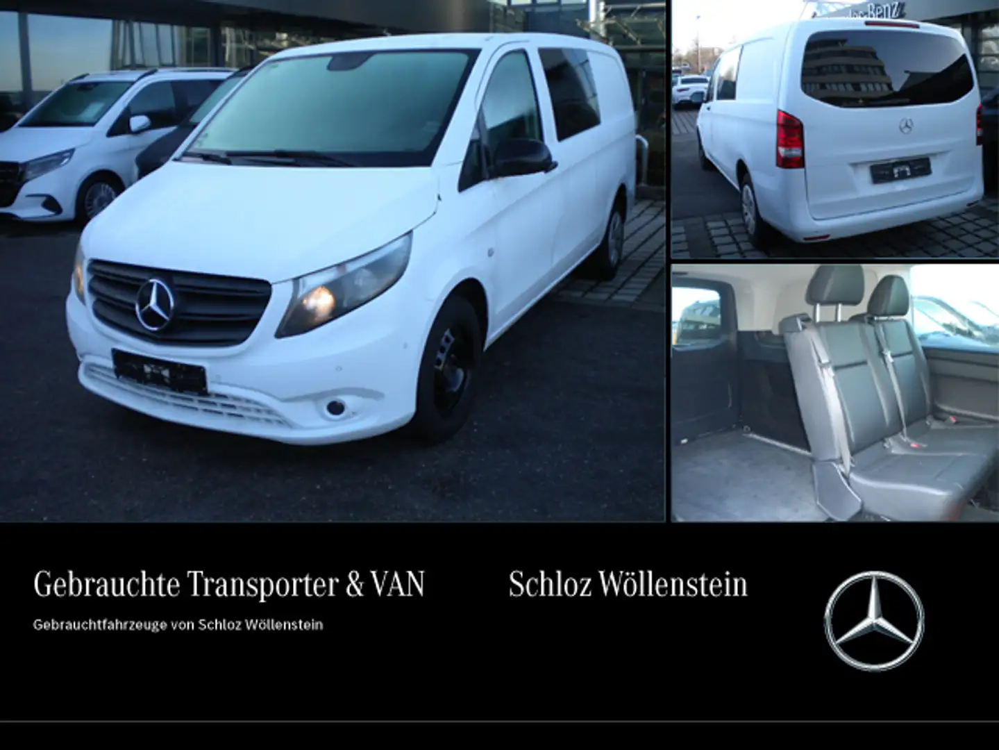 Mercedes-Benz Vito 114 Mixto Klima*DAB*PDC*Tempomat*Comfort Blanco - 1