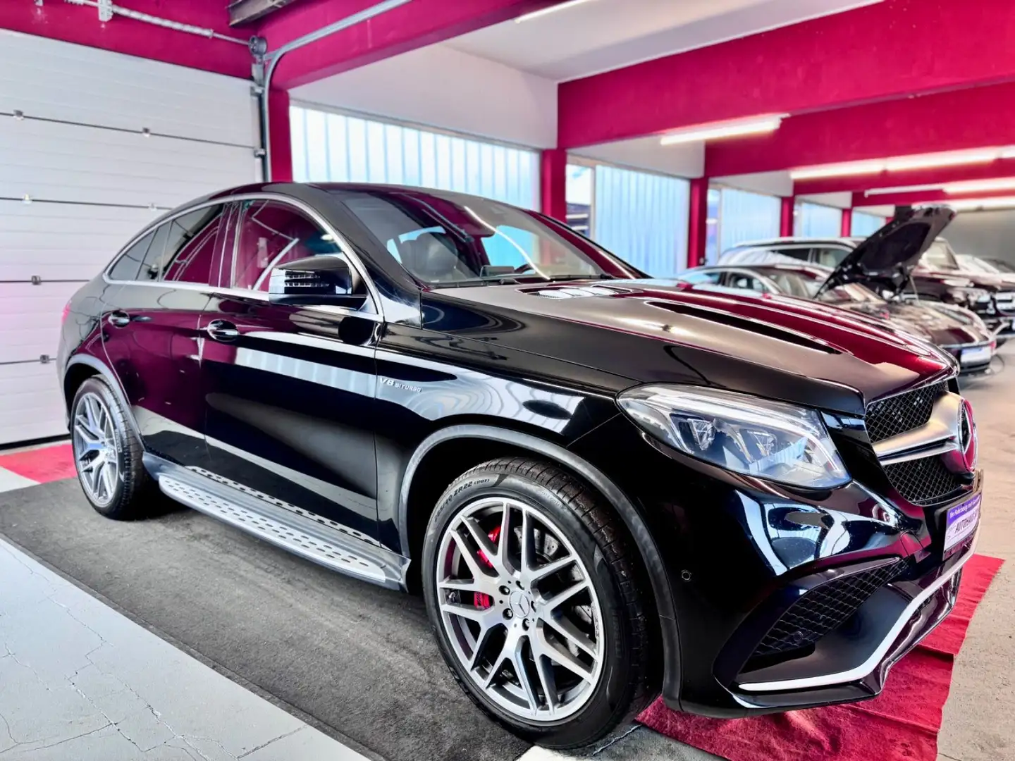 Mercedes-Benz GLE 63 AMG GLE 63S AMG Coupe Pano Sportabgas FondTV Distron Negro - 2