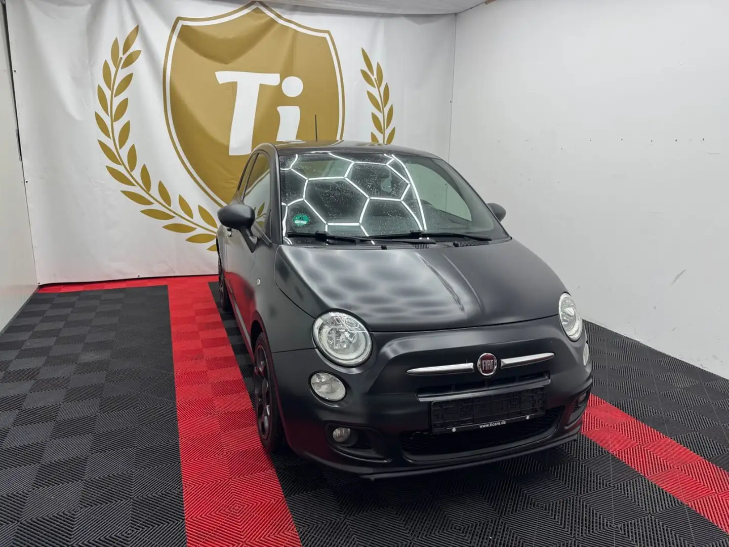 Fiat 500 *500*S*wenig-Kilometer*1-Hand*Euro6* Schwarz - 2