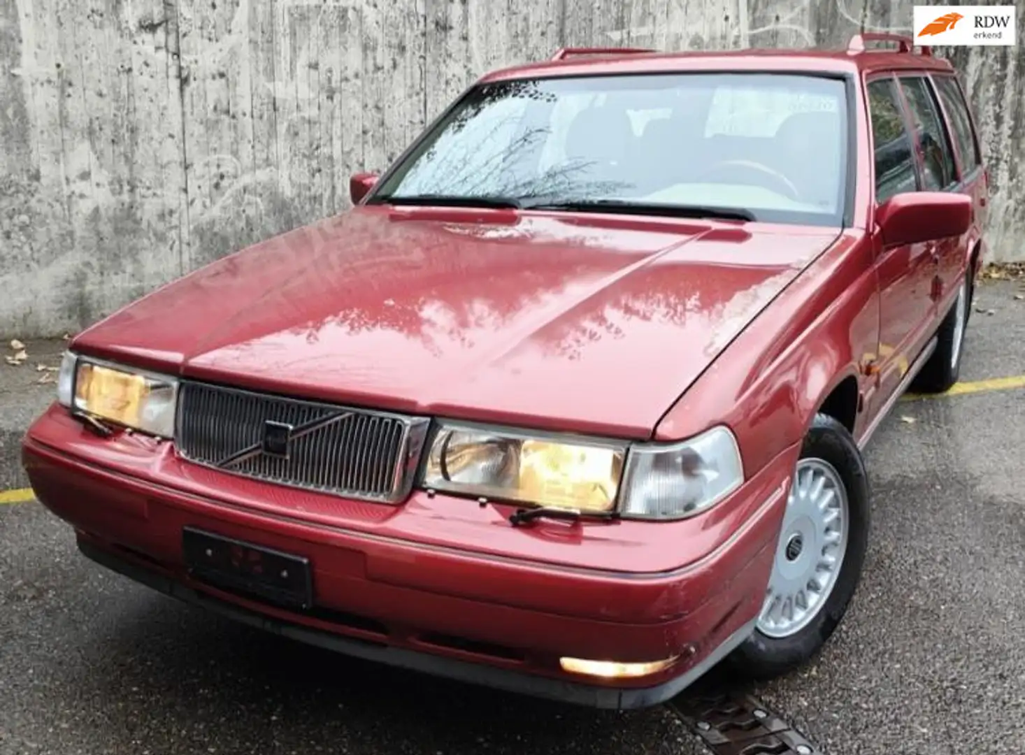 Volvo 960 2.5 Comfort Luxury Estate, netto € 8.200, Youngtim Rot - 1
