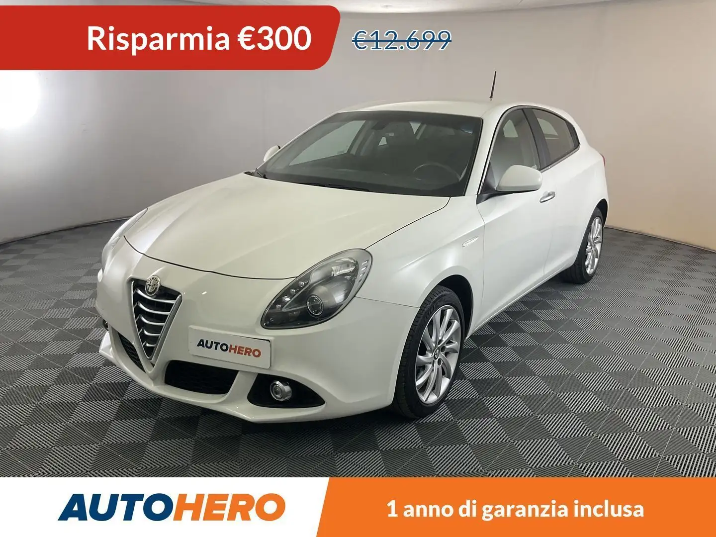 Alfa Romeo Giulietta 1.4 Turbo Distinctive 120 CV Bianco - 1