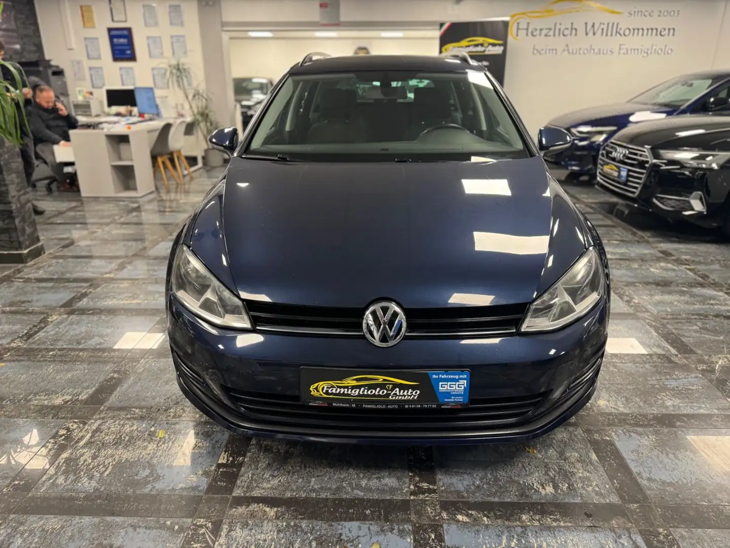 Volkswagen Golf VII Variant Comfortline BMT 4Motion*Klimaau Modrá - 2
