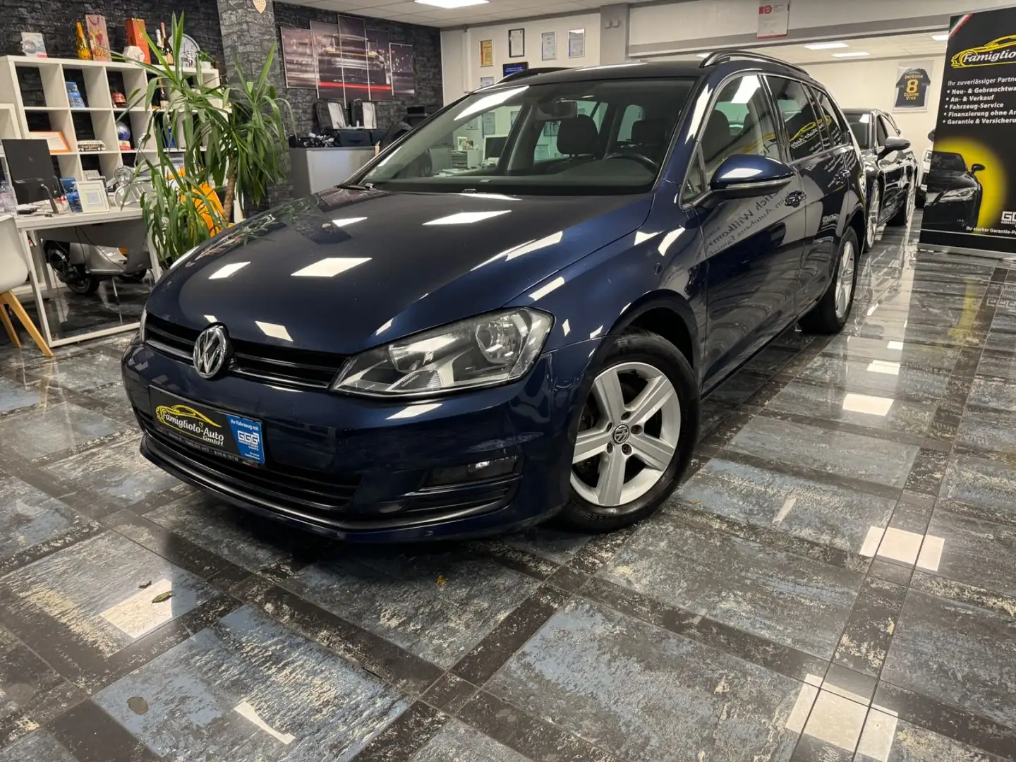 Volkswagen Golf VII Variant Comfortline BMT 4Motion*Klimaau Modrá - 1
