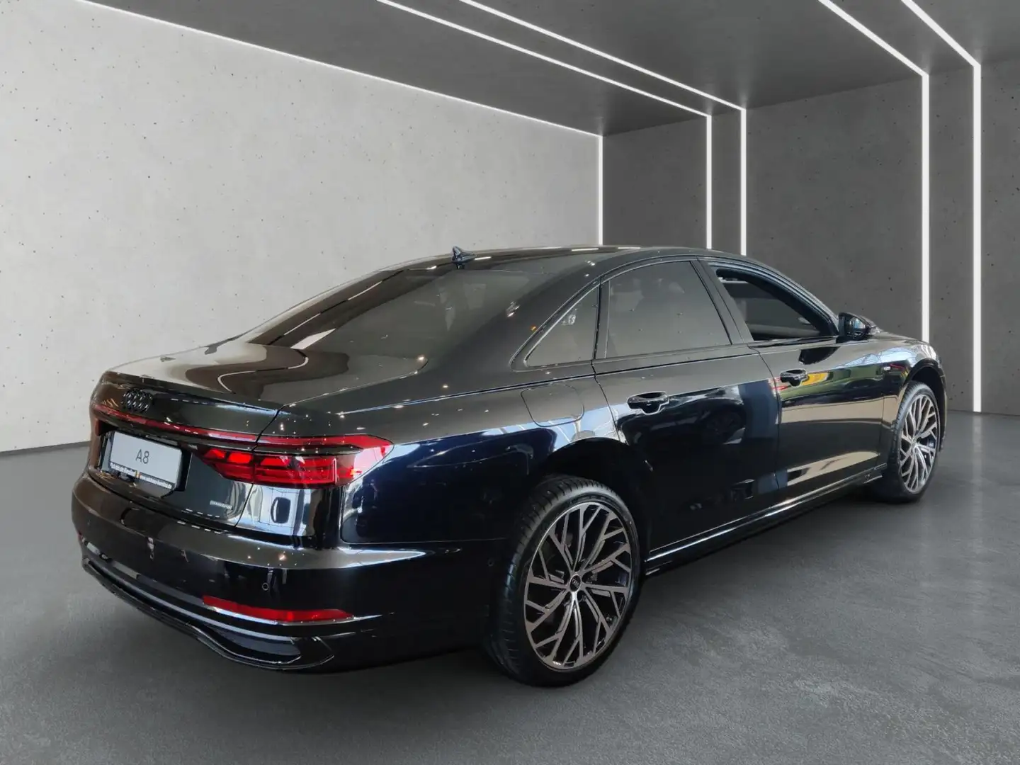 Audi A8 50 TDI qu. S line tiptronic *PANO*HD-MATRIX* Zwart - 2