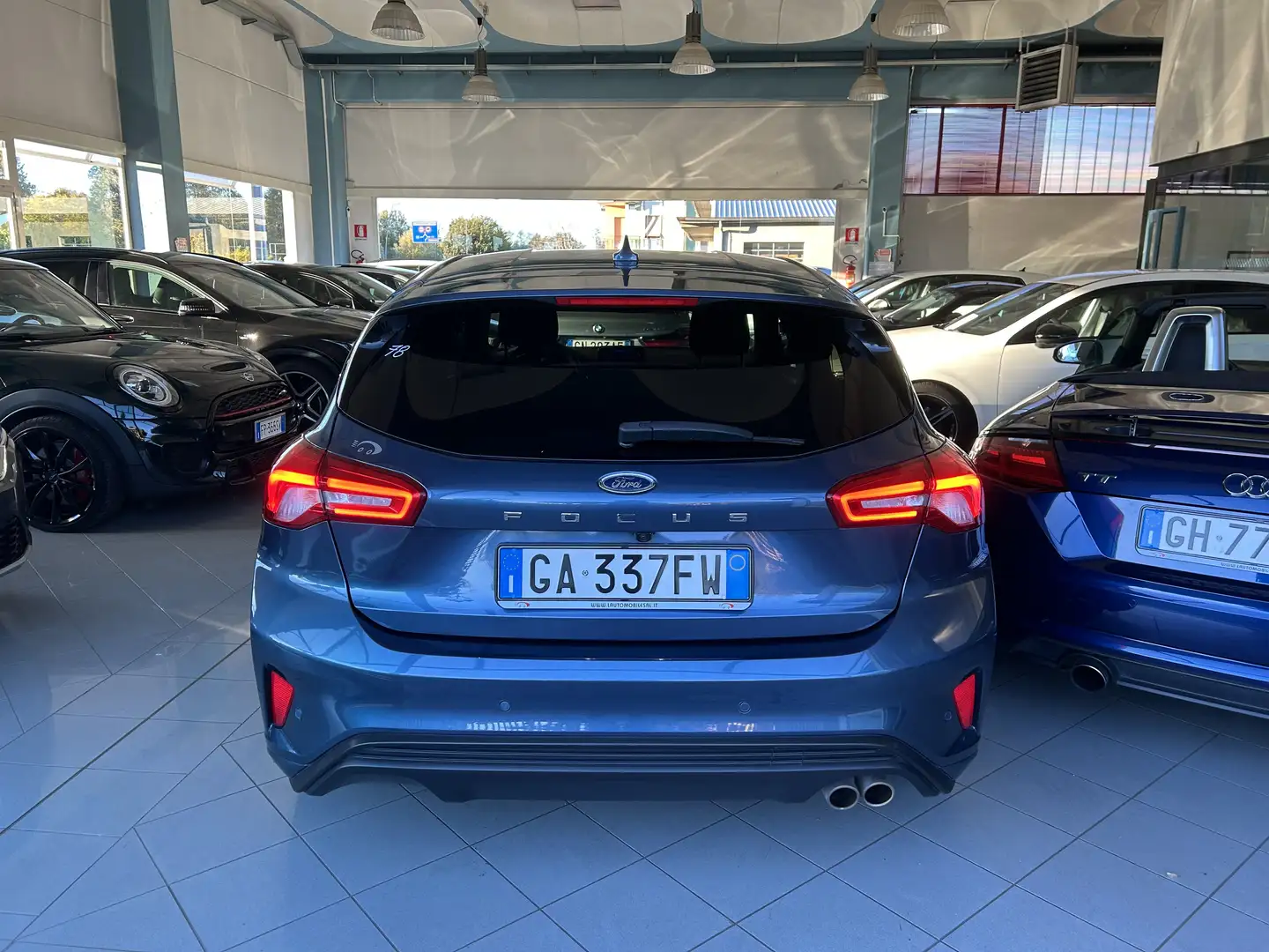 Ford Focus Focus 1.0 ecoboost ST-Line Bleu - 2