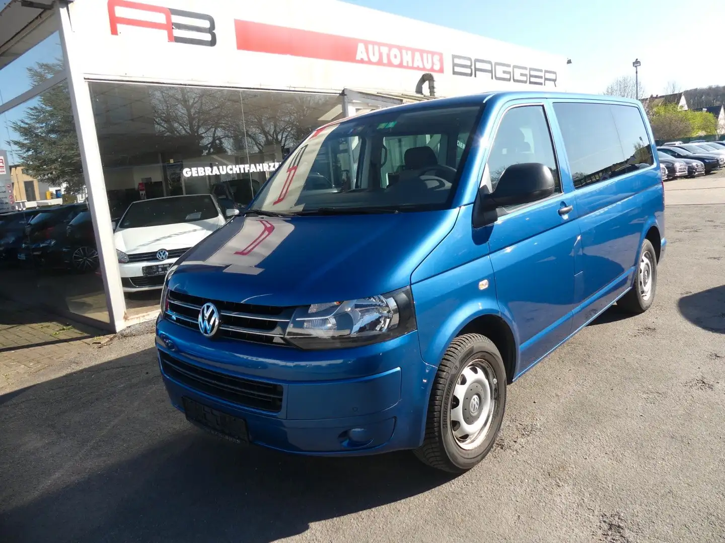 Volkswagen T5 Multivan Startline 7-Sitzer +AHK+ Blau - 2