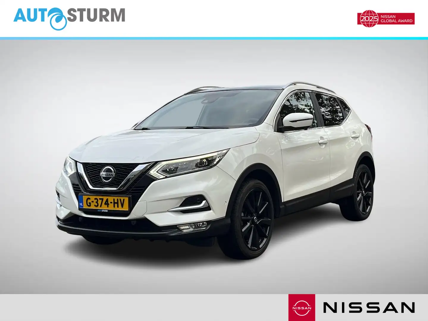 Nissan Qashqai 1.3 DIG-T Tekna Wit - 1