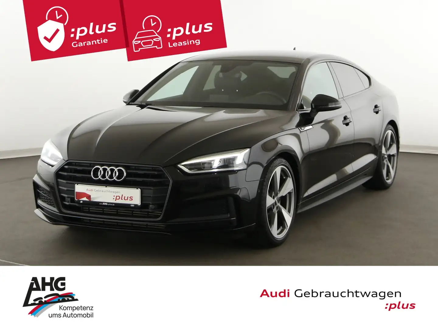 Audi A5 Sportback 40 TFSI sport Sport Zwart - 1