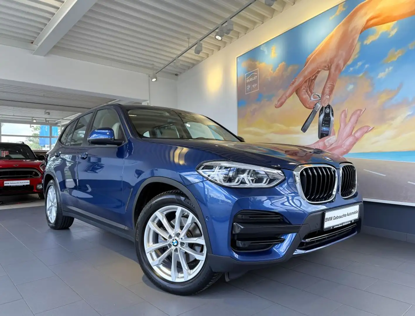 BMW X3 xDrive20d HUD+KAM360*+STANDH+KOMF+LEDer+SPUR Blauw - 2