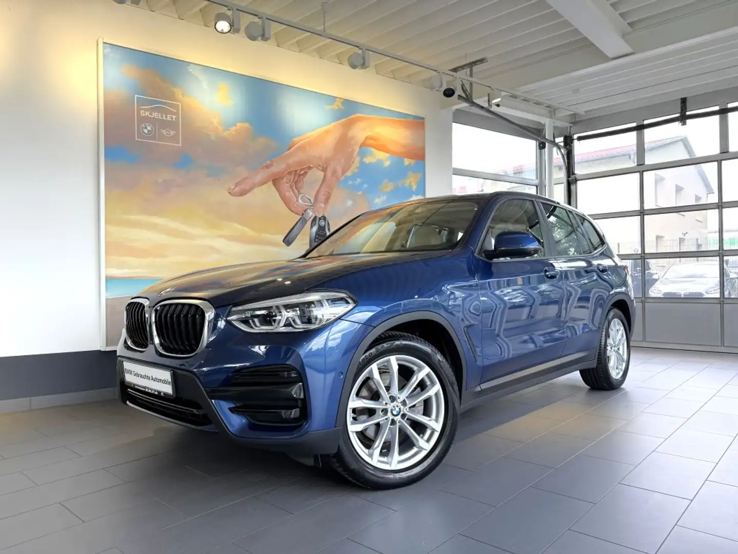 BMW X3 xDrive20d HUD+KAM360*+STANDH+KOMF+LEDer+SPUR Blauw - 1
