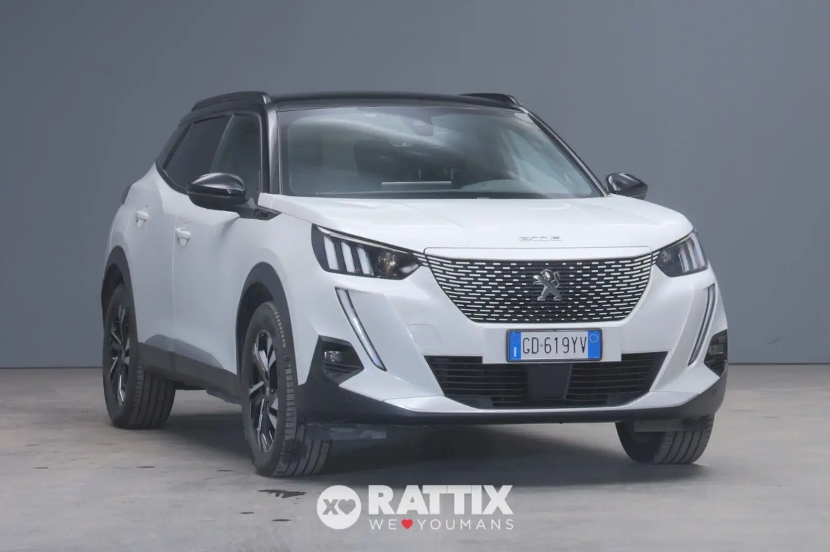 Peugeot e-2008 motore elettrico 100kW GT Wit - 1