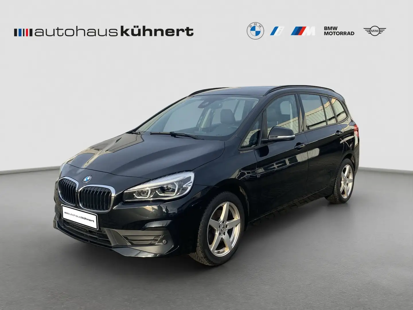 BMW 218 i Gran Tourer Advantage Navi PDC Tempomat Schwarz - 1