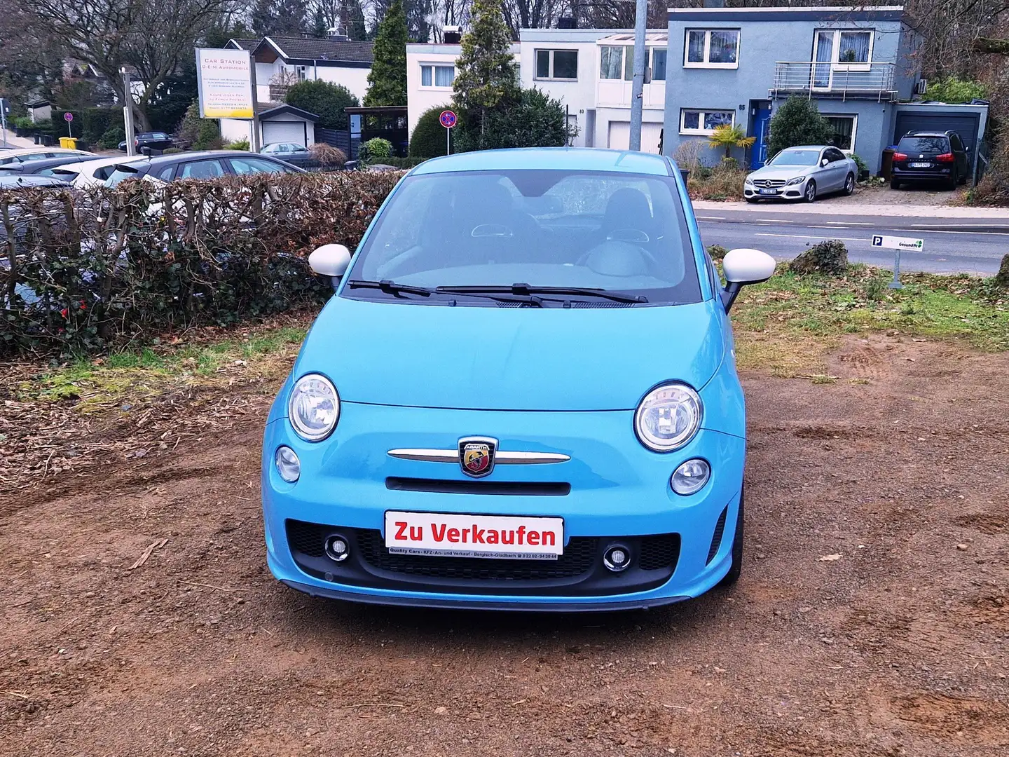 Abarth 500 500 /PDC /Euro5/Klima/Euro5/Weiße Alufelgen/ABS Blau - 2