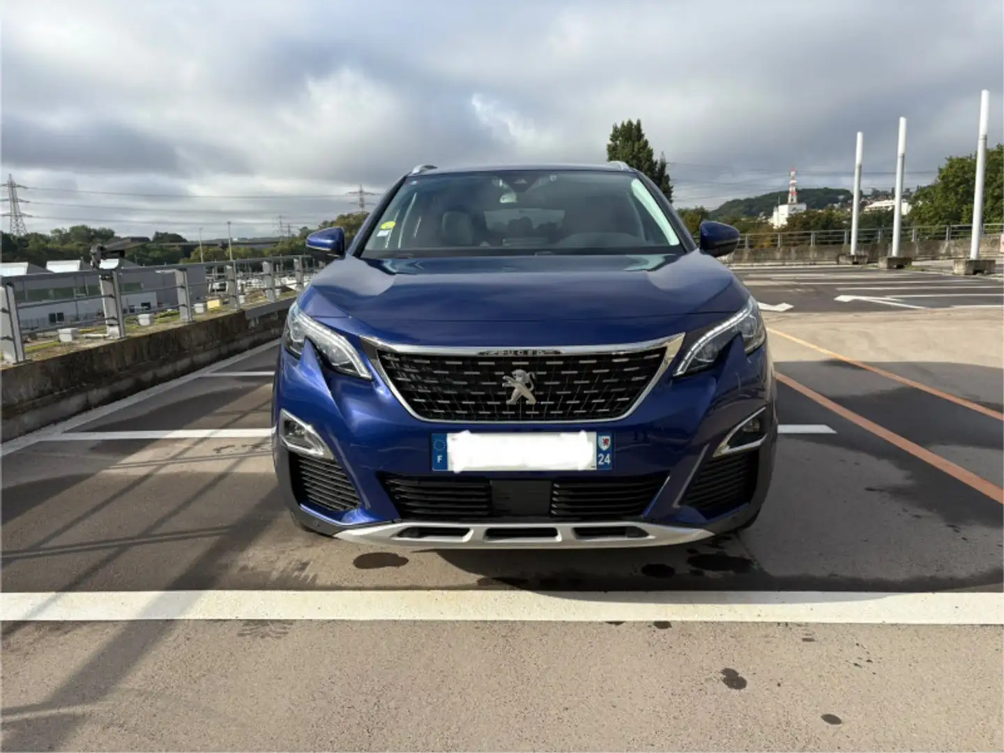 Peugeot 3008 1.6 BLUEHDI 120CH ALLURE BUSINESS S\u0026S EAT6 Bleu - 2