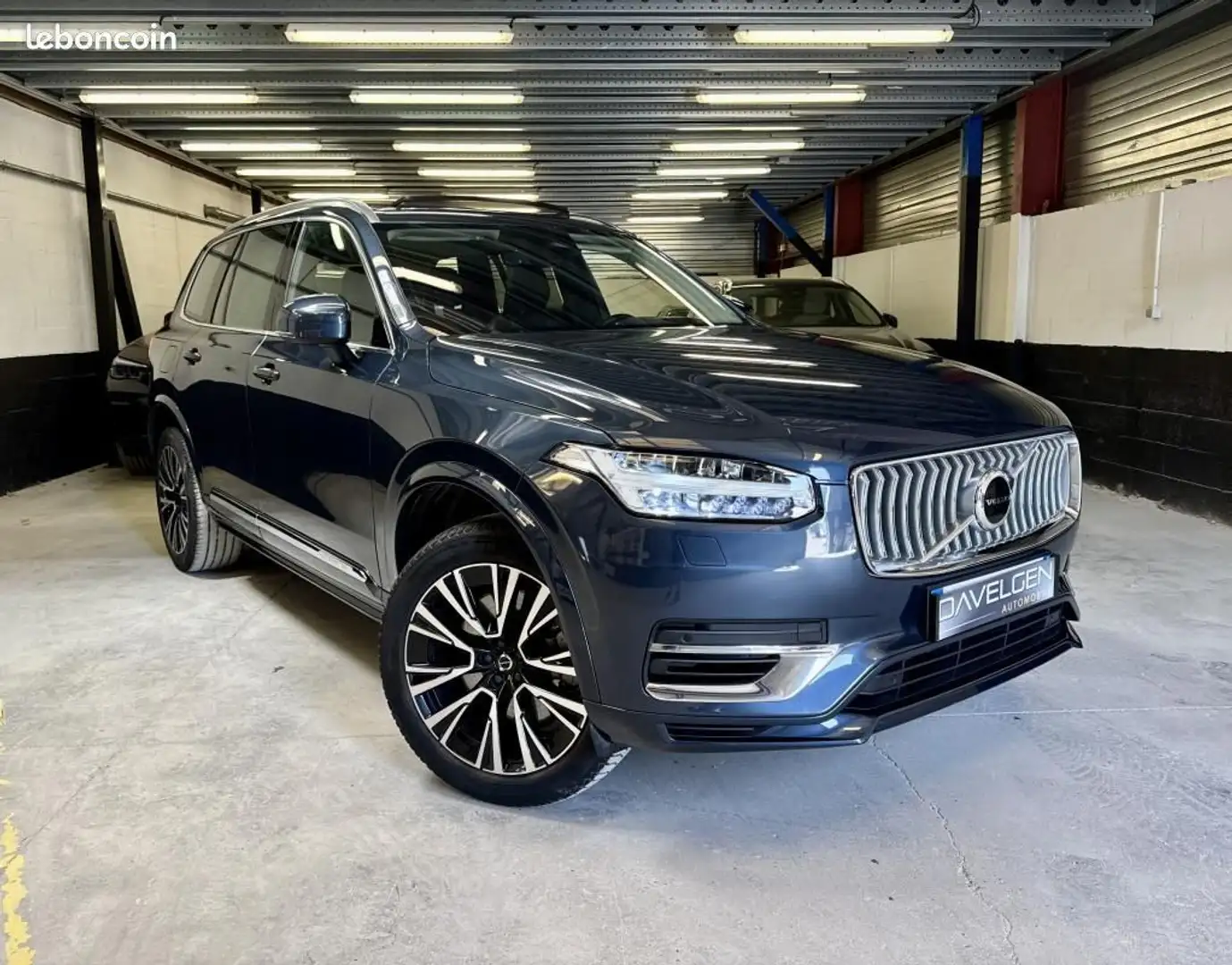 Volvo XC90 T8 Hybrid PHEV 310 %2B 145 455ch Geartronic 8 Ulti Blauw - 1