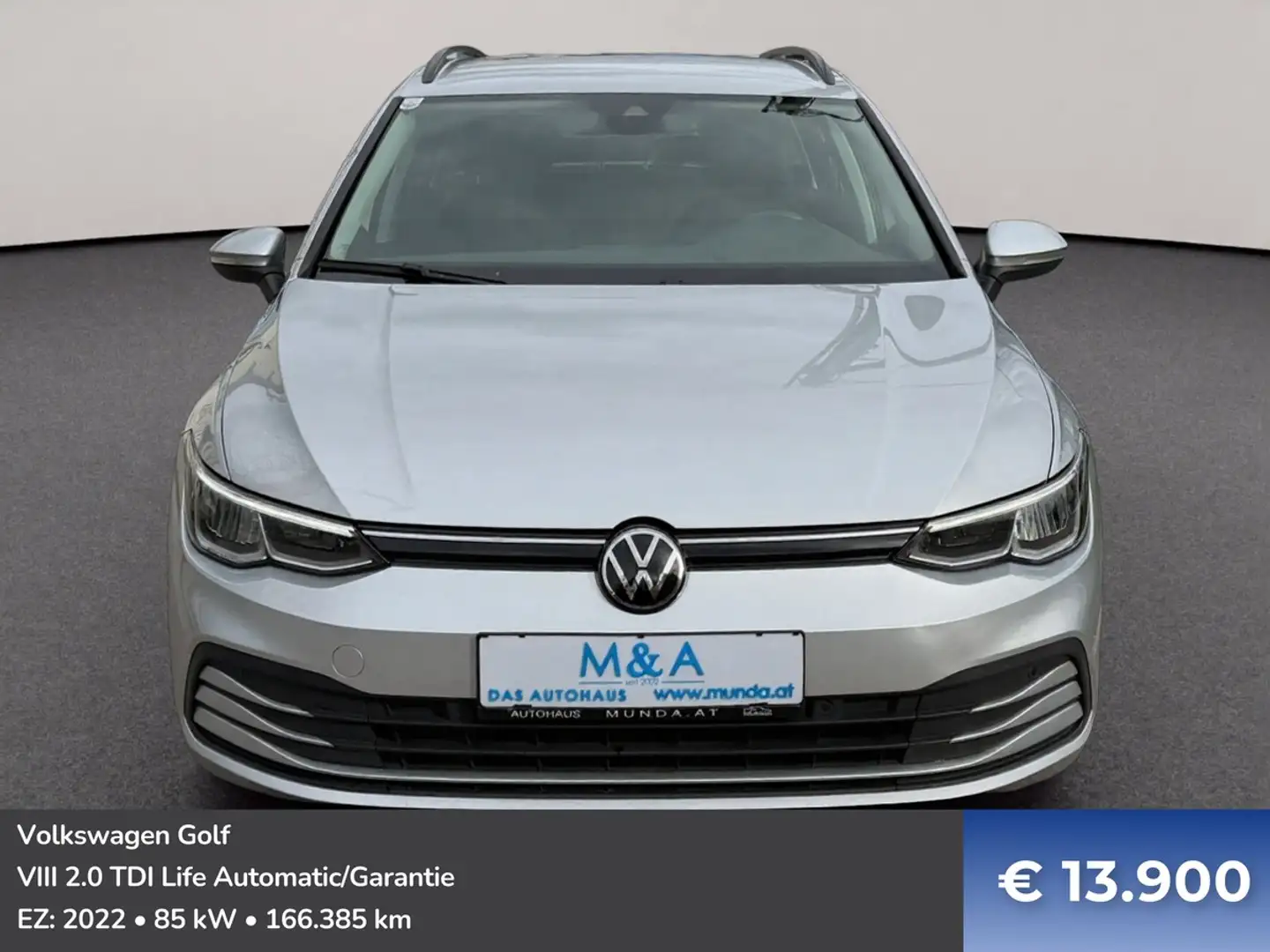 Volkswagen Golf VIII 2.0 TDI Life Automatic/Garantie Silber - 2