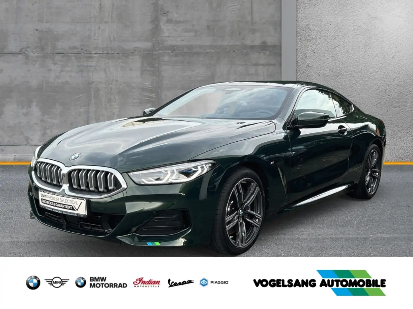 BMW 840 d xDrive Coupe,M Sport Pro,Laserlicht,ACC,Surround Zelená - 1