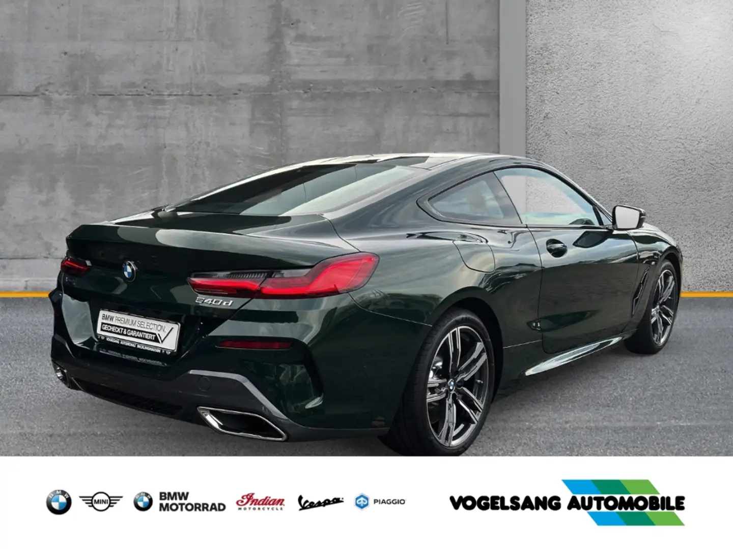 BMW 840 d xDrive Coupe,M Sport Pro,Laserlicht,ACC,Surround Zelená - 2