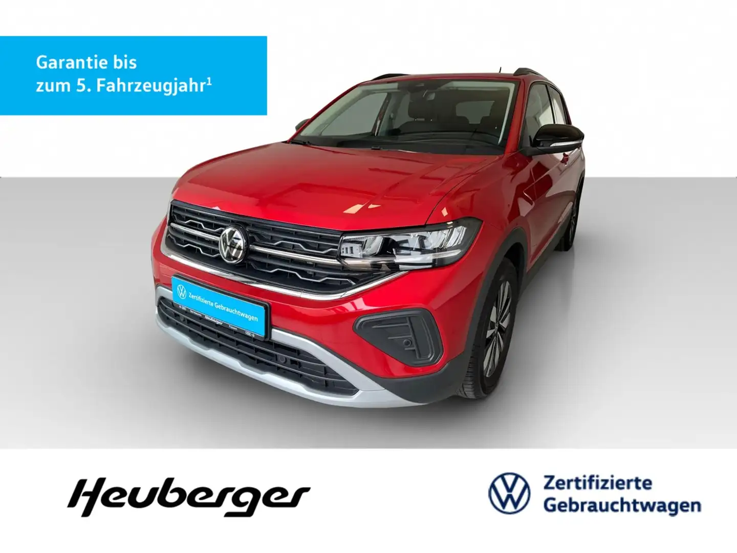 Volkswagen T-Cross 1.0 TSI DSG Goal, AHK, Navi, SHZ, LED Rot - 1