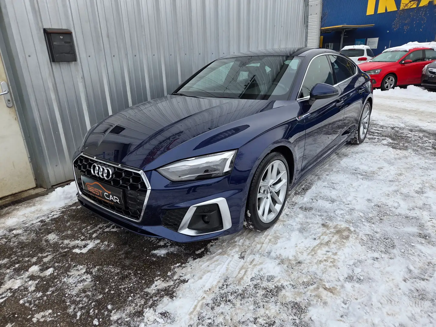 Audi A5 35 TDI S line Blau - 1