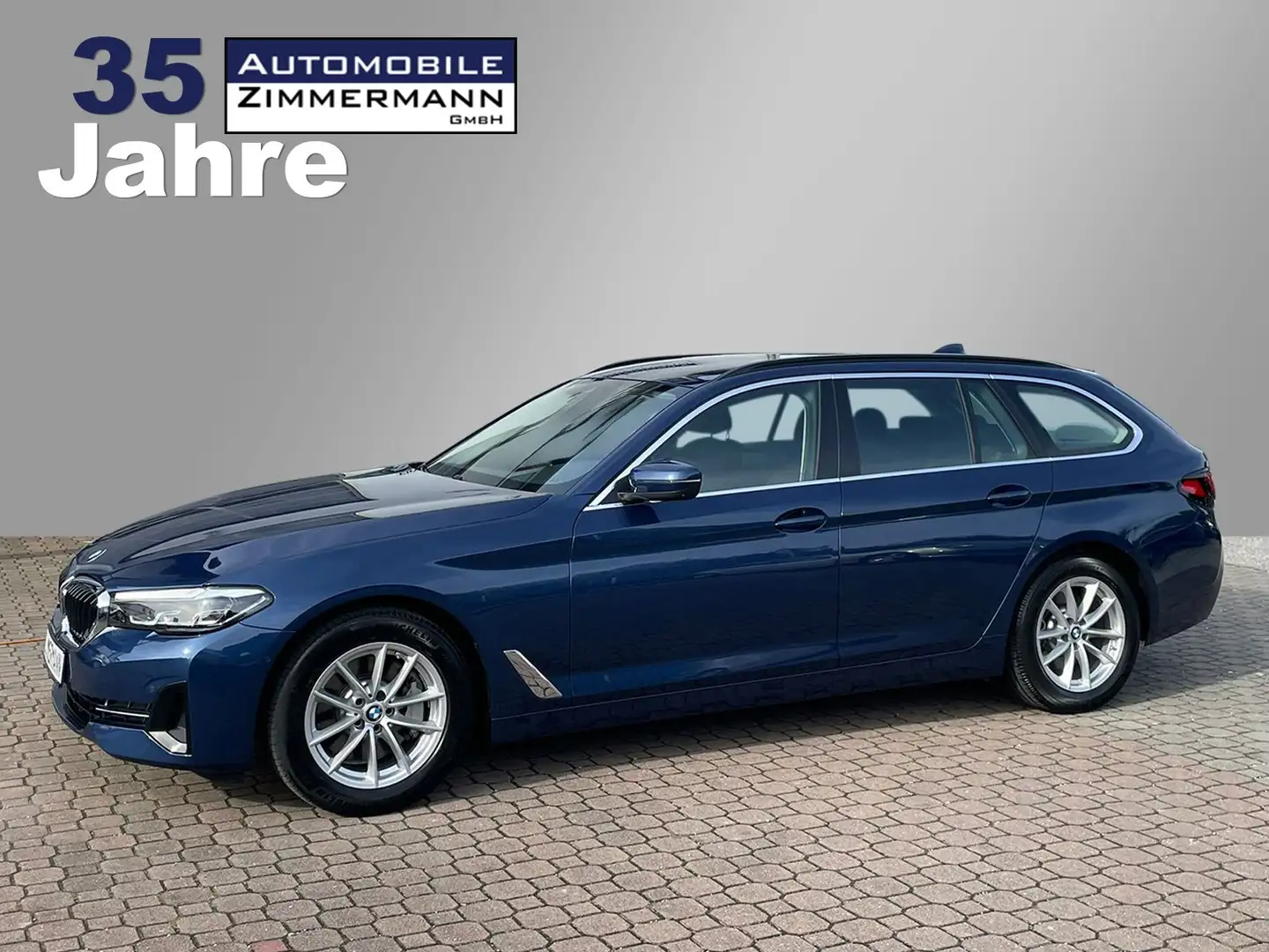 BMW 530 530i Touring*Buisness*360°LED*Facelift*1.Hand* Blau - 2