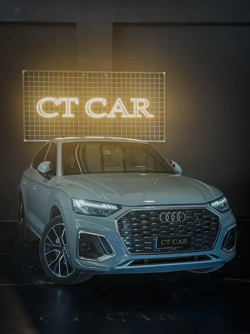 Audi Q5 Q5 I Sportback 2021 Sportback 40 2.0 S LINE PLUS Gris - 1