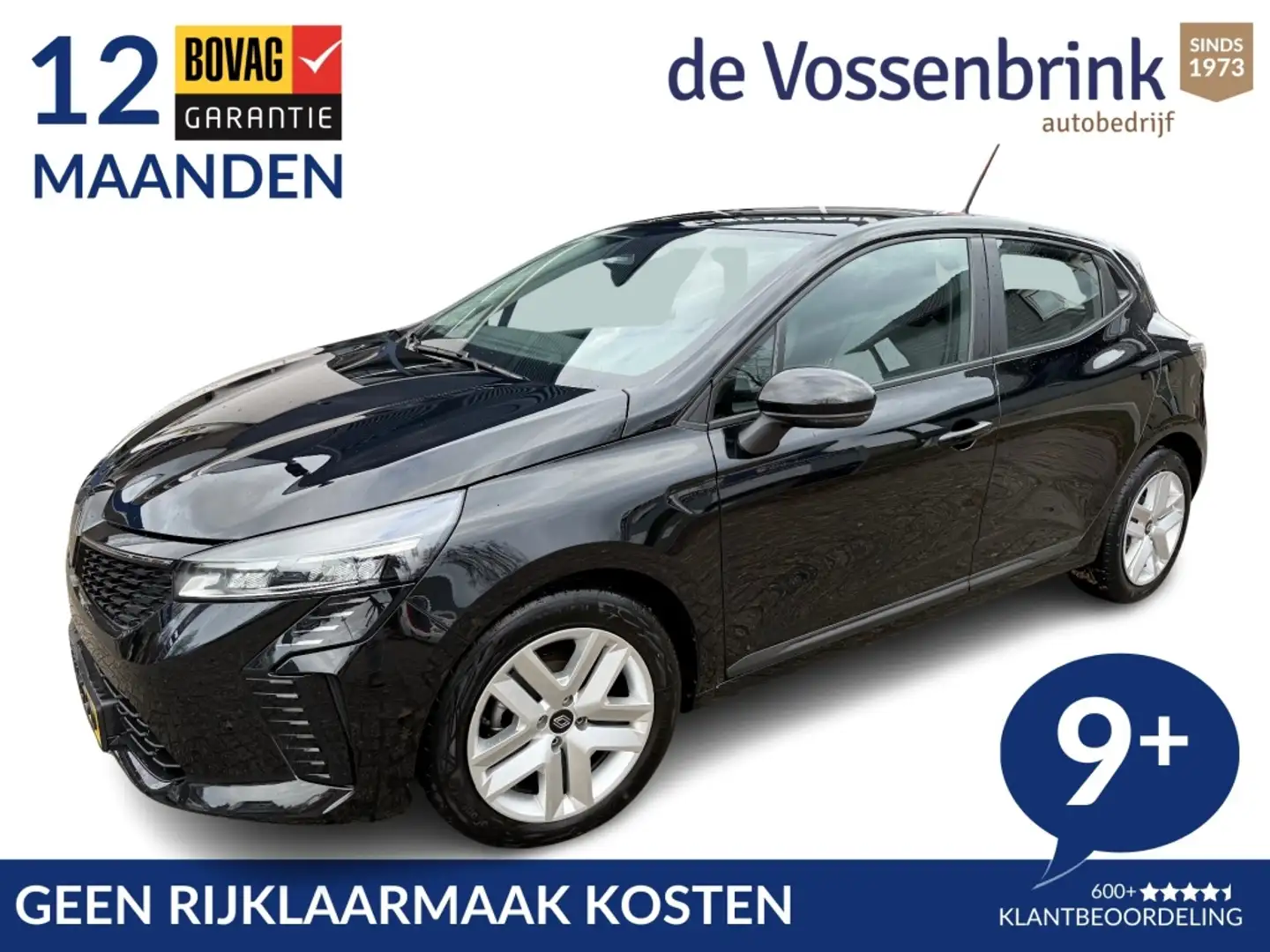 Renault Clio 1.0 TCe 90 Evolution *Geen Afl. kosten* Zwart - 1