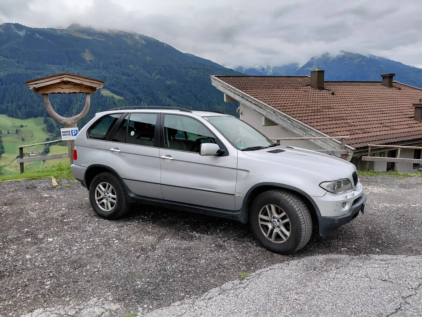 BMW X5 X5 3,0d Aut. Silber - 2
