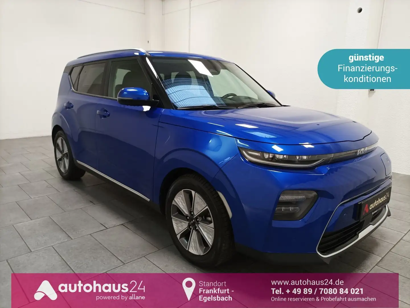 Kia Soul e-Soul Inspiration Navi|CAM|LED|Lenkrhzg. Blau - 1