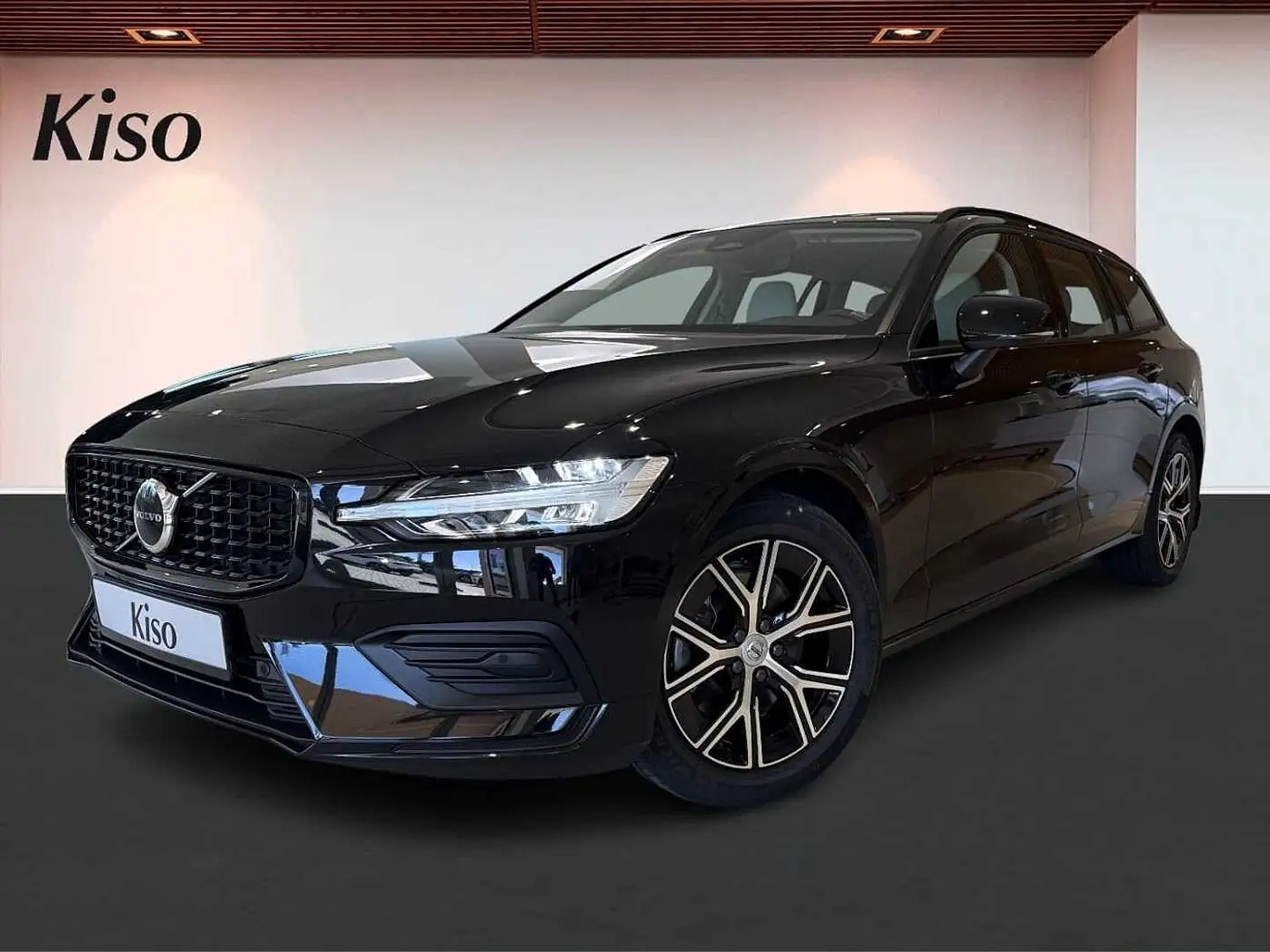 Volvo V60 B3 B DKG Essential Zwart - 1