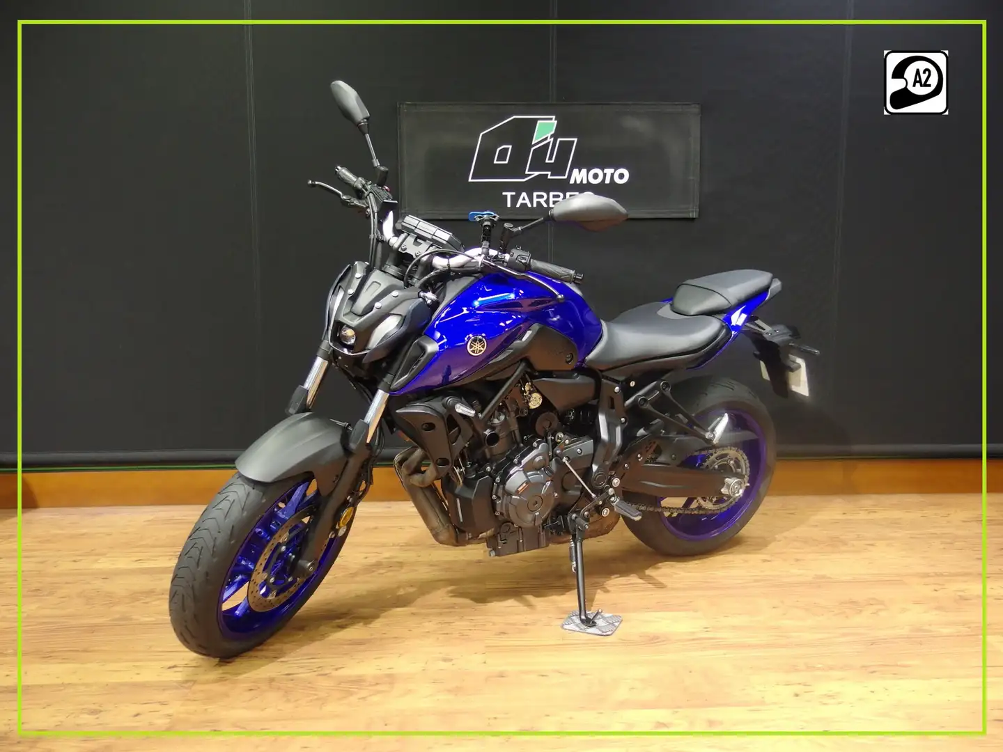 Yamaha MT-07 Bleu - 2