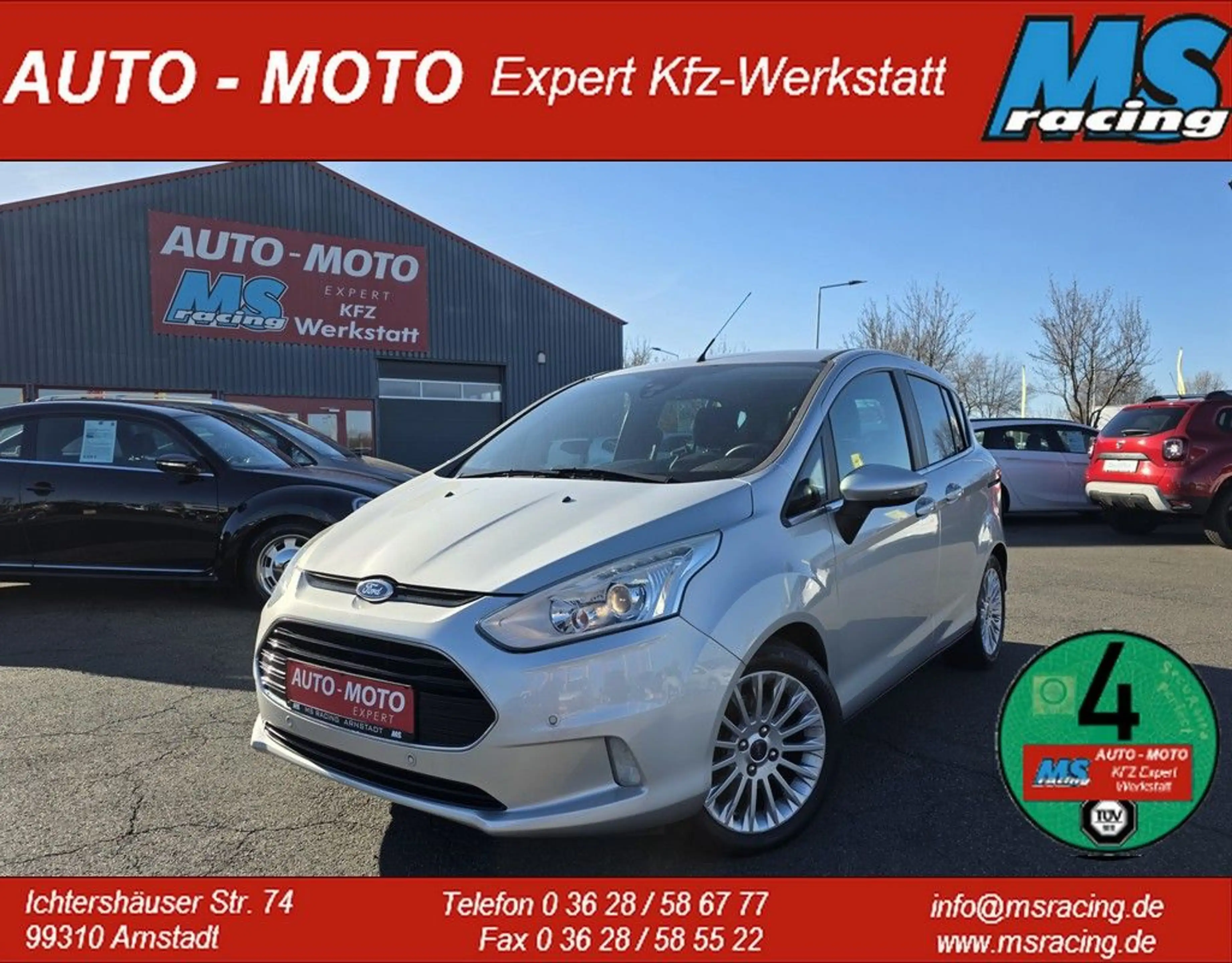 Ford B-Max B-MAX Titanium ALU/Klimaauto./ Tüv Au neu