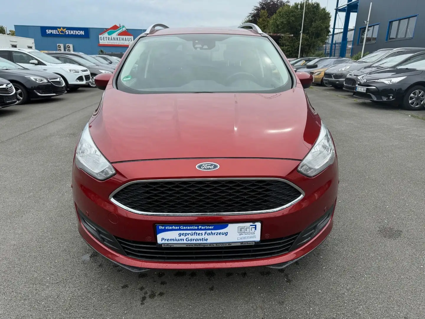 Ford Grand C-Max Business Edition AUTOMATIK 7 Sitzer Rot - 2