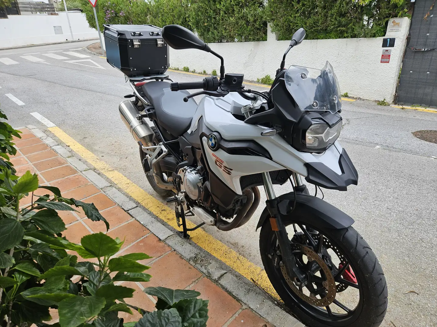 BMW F 750 GS Blanco - 1
