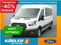 Ford Transit Kombi 350 L3H2 Trend 150PS Aut.  -29%* Blanc - thumbnail 1