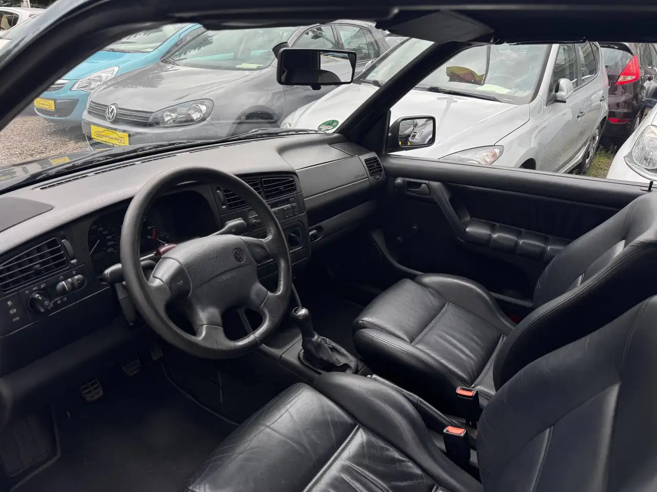 Volkswagen Golf Cabriolet **TOP ZUSTAND!** - VOLLLEDER, foto 6
